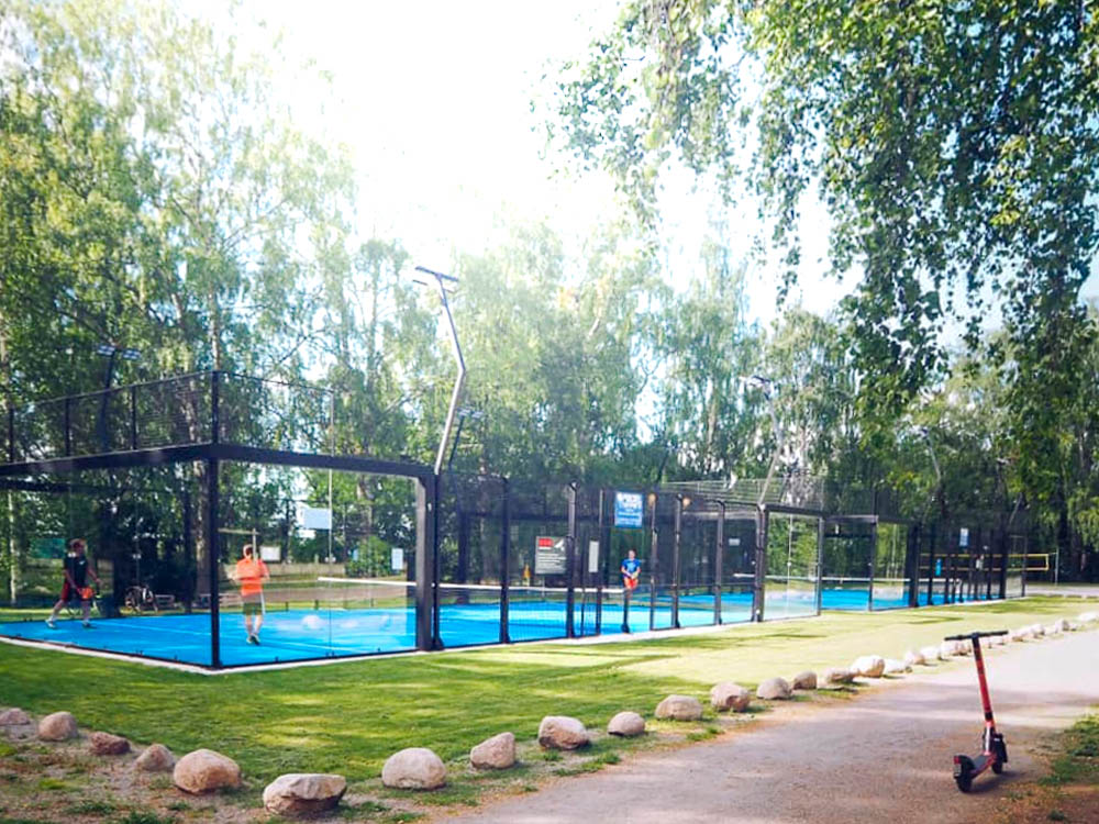 Padel eteläpuisto